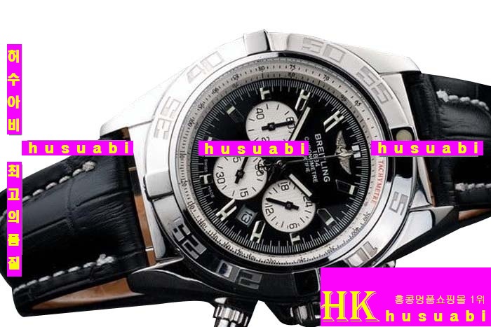 �����Ʋ�� ���ۿ��� �츮Ƽ�� ���׺���Breiting ���ڸ�ǰ�ð� Replica Breitling Certified Black leather bracelet Japanese Quartz Movement Mens watch 58 x 46 mm bl167