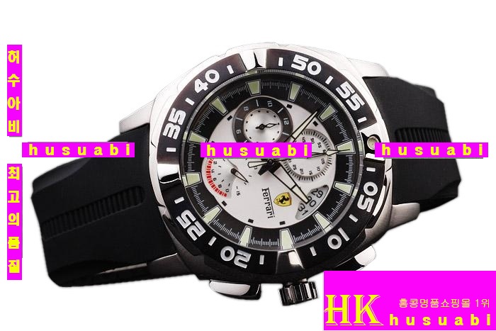��� �Ż���ǰ�ð� ��� �����ð� Replica Ferrari Men Stainless Steel Bezle Japanese Quartz Movement. YC001-21