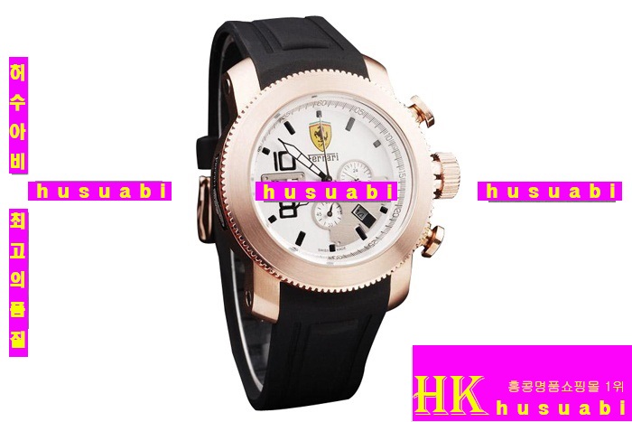 ��� �α�Ż�ð� ��� �����ð� Replica Ferrari Men Rose Gold Japanese Quartz Movement. YC001-19
