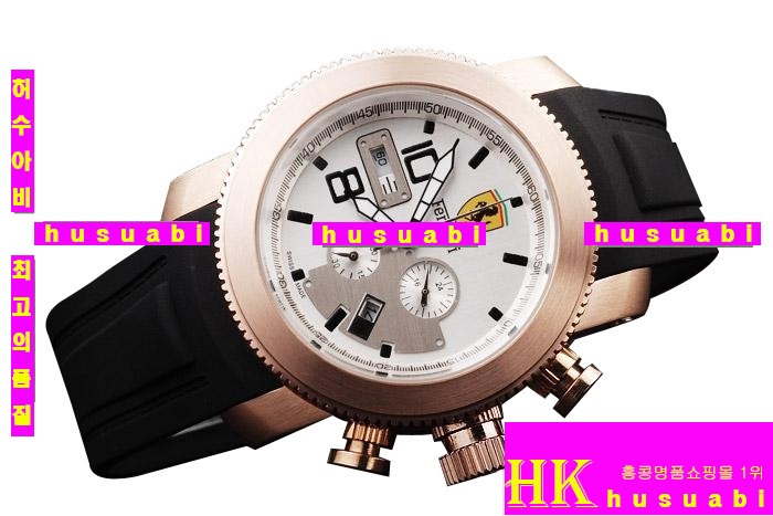 ��� �α�Ż�ð� ��� �����ð� Replica Ferrari Men Rose Gold Japanese Quartz Movement. YC001-19