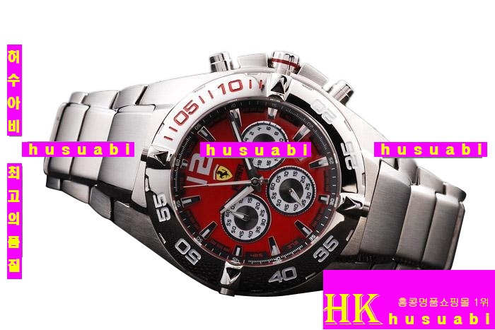 ��� �����ð� Replica Ferrari Men Red Dail Japanese Quartz Movement. YC001-14