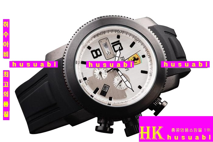 ��� �����ð� Replica Ferrari Men Black Ion Plated Stainless Steel Japanese Quartz Movement. YC001-8
