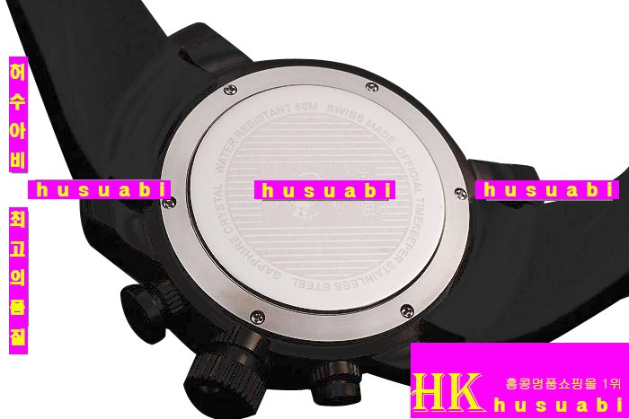 ��� �����ð� Replica Ferrari Men Black Ion Plated Stainless Steel Japanese Quartz Movement. YC001-8