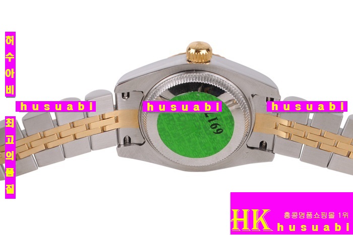 �η��� ���ڽð� Replica Rolex Datejust Automatic Movement Yellow gold and Silver Bracelet Women.928117-14