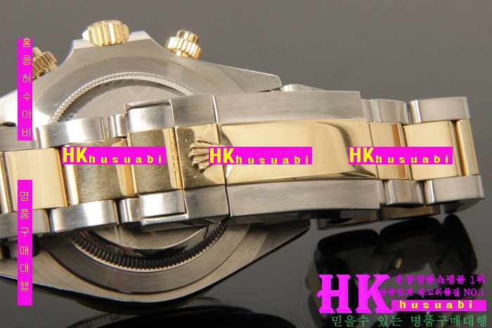 �η��� �ð� 116523 DAYTONA TWO-TONE 14K BLACK DIAL