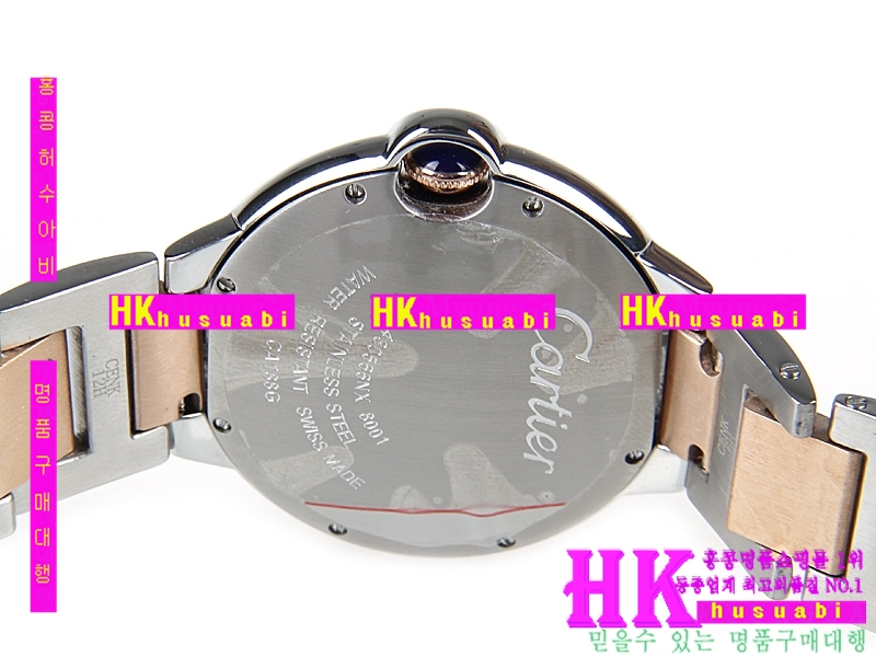 ��쿡 �߷պ���-��쿡 ��,�� ���� �ð�.Replica Cartier Japanese Quartz MOVEMENT 440 stainless steel men.117-030