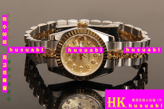 �η��� ���ڸ�ǰ�ð� Replica Rolex Datejust Automatic Movement Women Gold-A1390